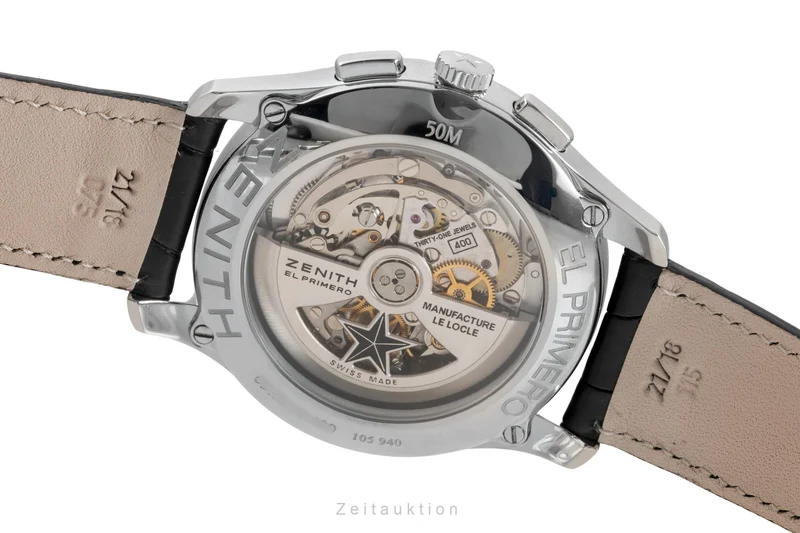 Zenith El Primero chronograph steel automatic men's watch 03.2110.400 [2601065]