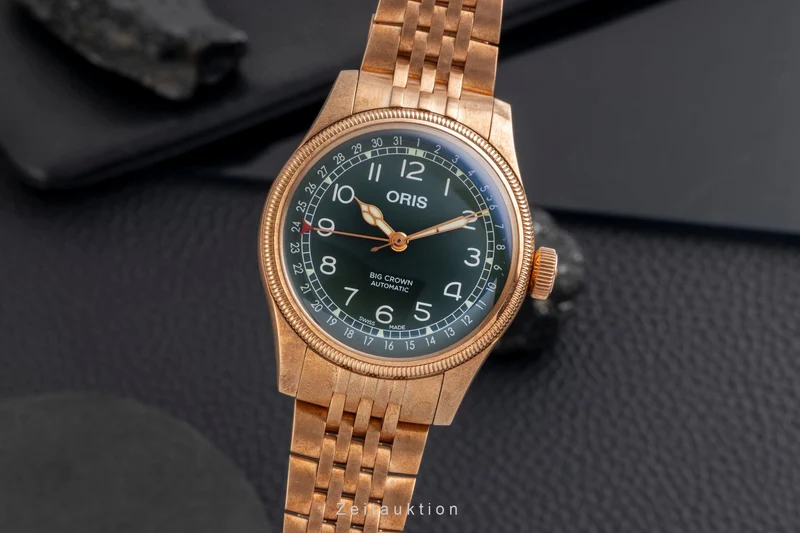 Oris Big Crown bronze automatic men's watch 01 754 7741 3167-07 8 20 01 LP: 2800EUR [2601282]