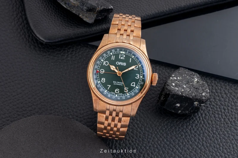 Oris Big Crown bronze automatic men's watch 01 754 7741 3167-07 8 20 01 LP: 2800EUR [2601282]