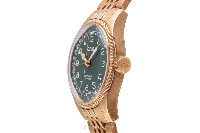 Oris Big Crown bronze automatic men's watch 01 754 7741 3167-07 8 20 01 LP: 2800EUR [2601282]