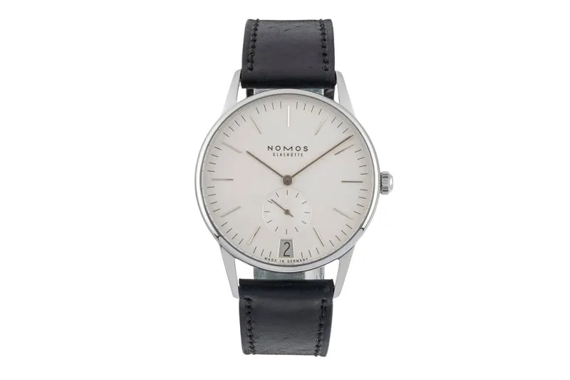 Nomos Orion steel manual winding men's watch 381 [2601239]
