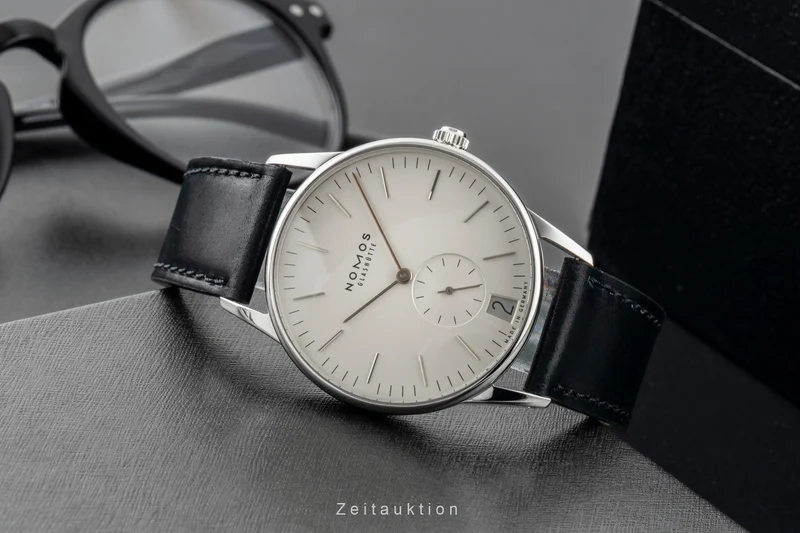 Nomos Orion steel manual winding men's watch 381 [2601239]