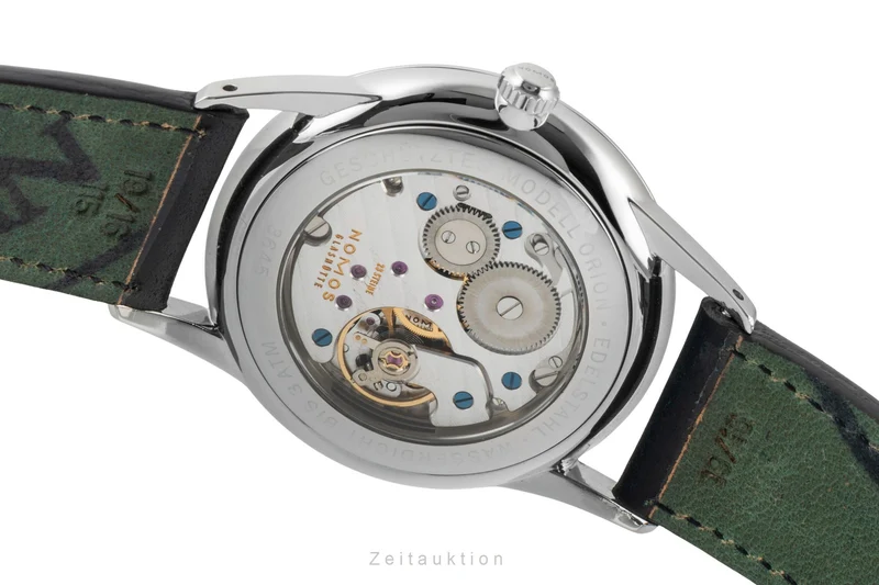 Nomos Orion steel manual winding men's watch 381 [2601239]
