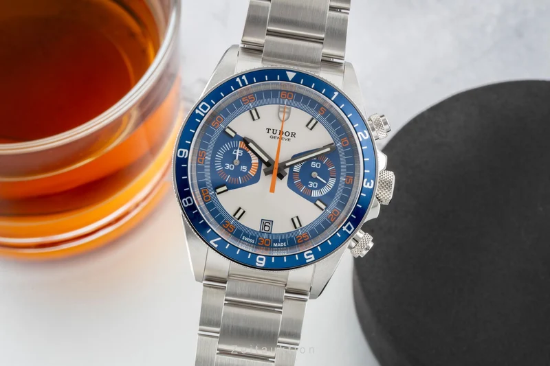 Tudor Heritage Chronograph chronograph steel automatic men's watch 70330B [2601149]