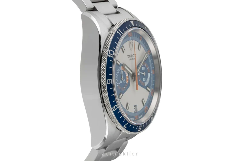 Tudor Heritage Chronograph chronograph steel automatic men's watch 70330B [2601149]
