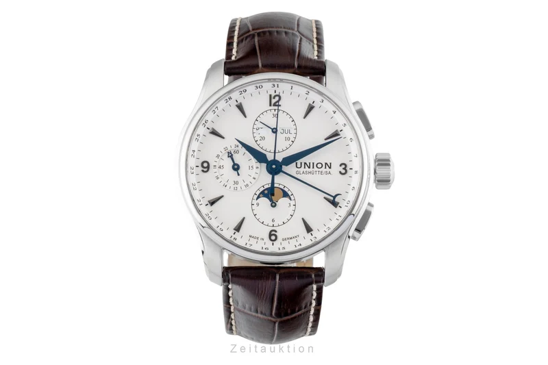 Union Glashütte Belisar chronograph steel automatic men's watch D002.425.16.037.00 LP: 3600EUR [2601168]