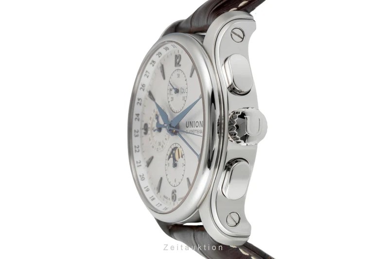 Union Glashütte Belisar chronograph steel automatic men's watch D002.425.16.037.00 LP: 3600EUR [2601168]