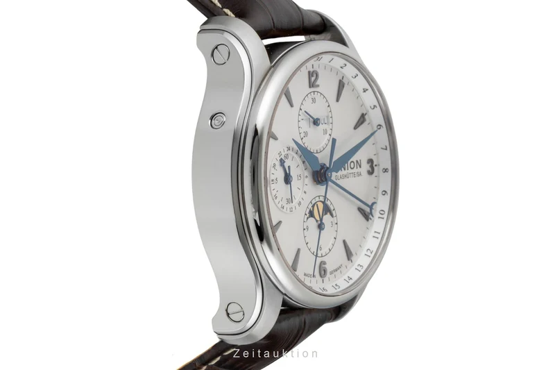 Union Glashütte Belisar chronograph steel automatic men's watch D002.425.16.037.00 LP: 3600EUR [2601168]