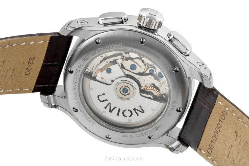 Union Glashütte Belisar chronograph steel automatic men's watch D002.425.16.037.00 LP: 3600EUR [2601168]