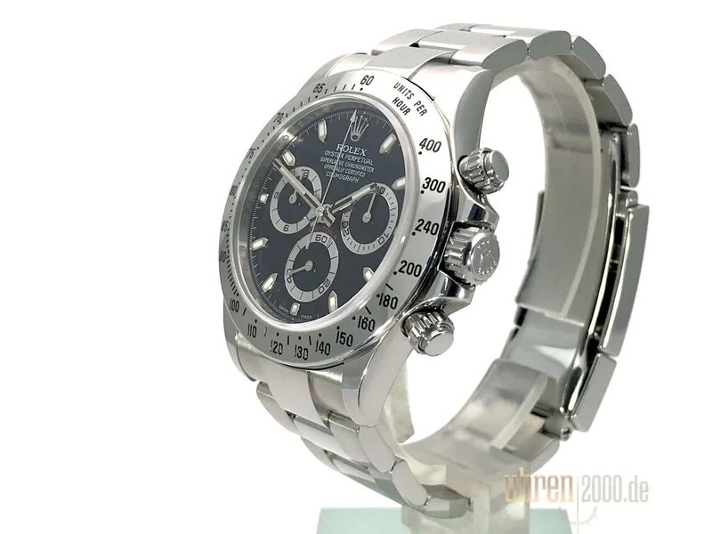 Rolex Daytona Edelstahl 116520 Zifferblatt Schwarz aus 2013
