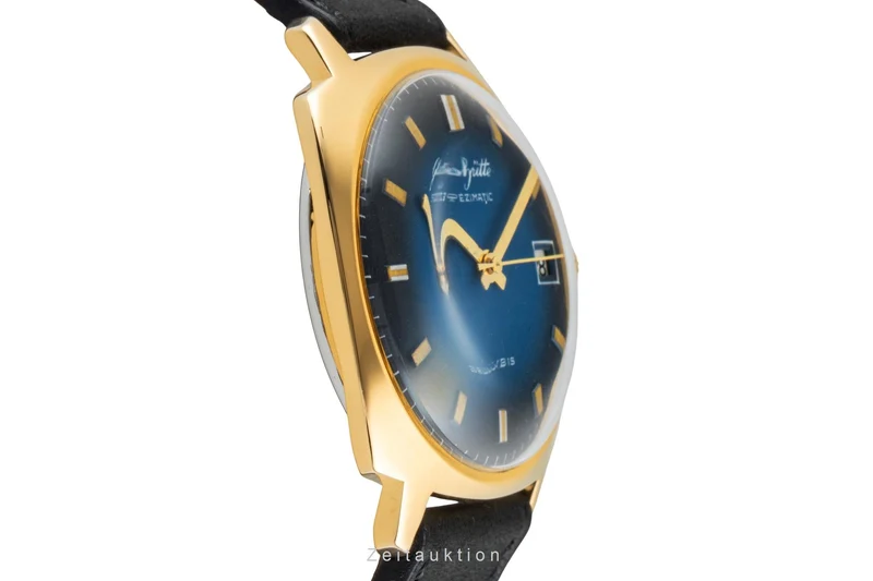 Glashütte Spezimatic gilt-brass automatic men's watch Vintage [2600581]