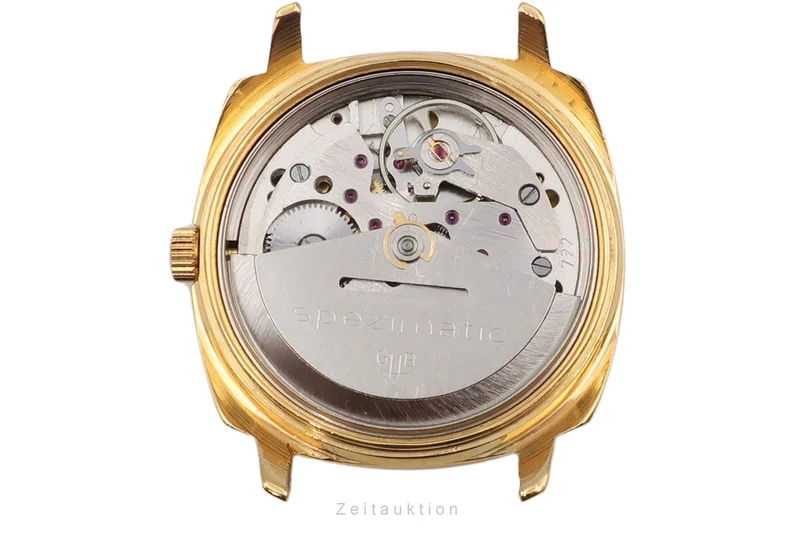 Glashütte Spezimatic gilt-brass automatic men's watch Vintage [2600581]
