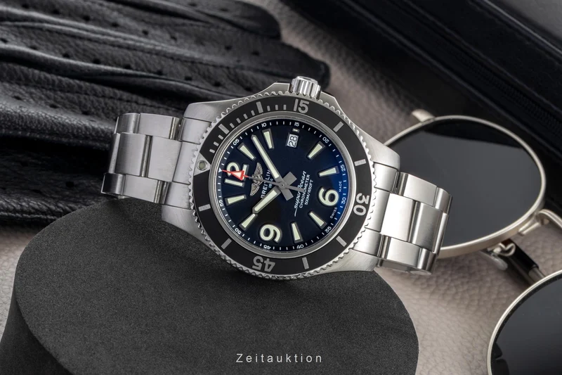 Breitling Superocean steel automatic men's watch A17366 [2600414]
