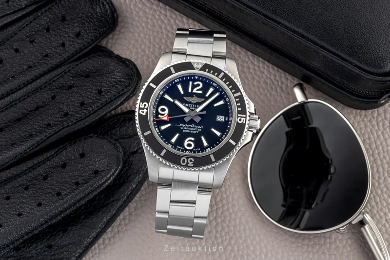 Breitling Superocean steel automatic men's watch A17366 [2600414]