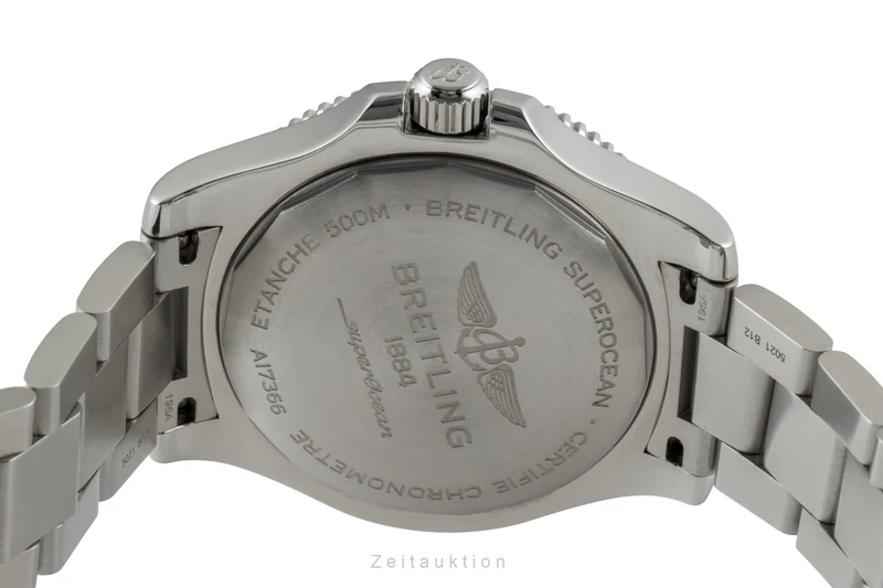 Breitling Superocean steel automatic men's watch A17366 [2600414]