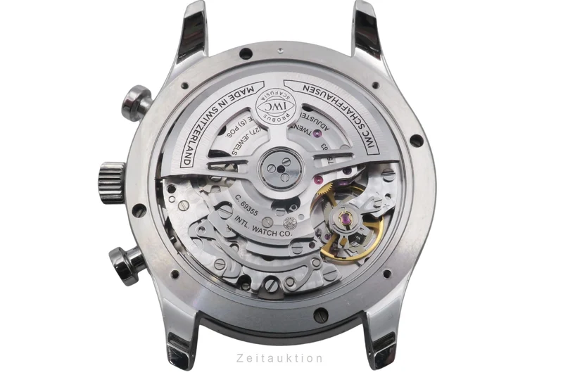 IWC Portugieser chronograph steel automatic men's watch IW371609 LP: 9100EUR [2600701]