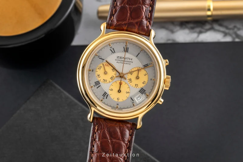 Zenith El Primero chronograph gilt-brass automatic men's watch 20.0020.435 [2506766]