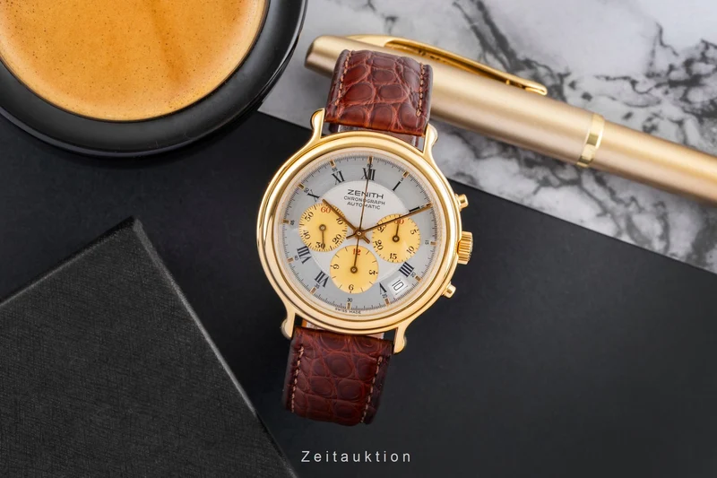Zenith El Primero chronograph gilt-brass automatic men's watch 20.0020.435 [2506766]