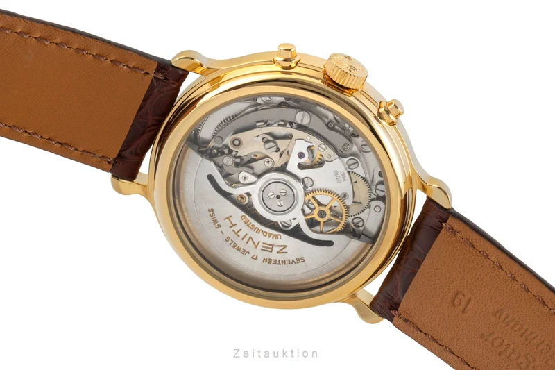 Zenith El Primero chronograph gilt-brass automatic men's watch 20.0020.435 [2506766]