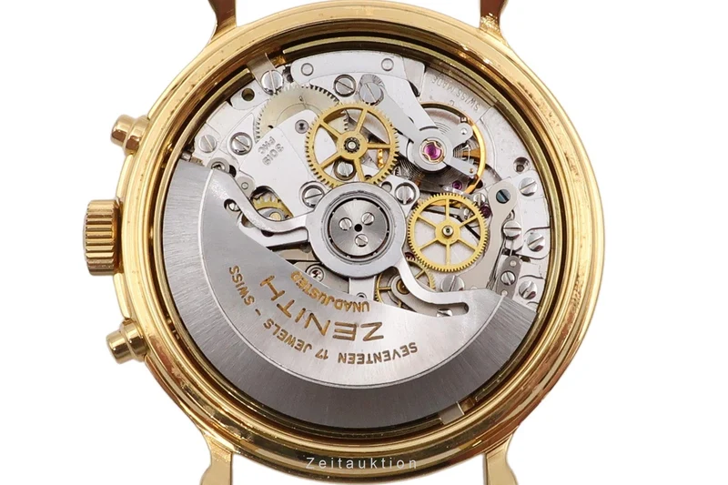 Zenith El Primero chronograph gilt-brass automatic men's watch 20.0020.435 [2506766]