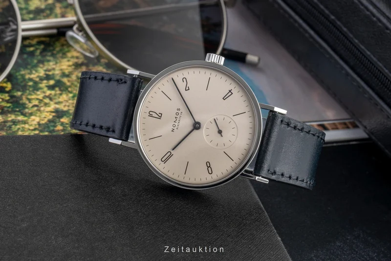Nomos Tangente steel manual winding men's watch 101 [2601036]