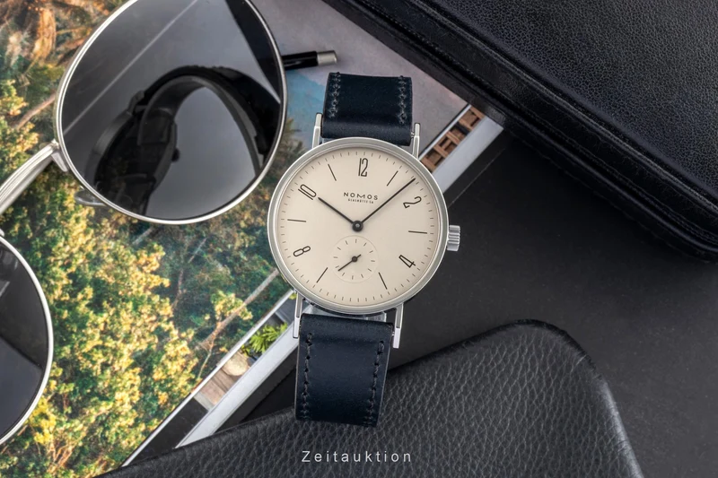 Nomos Tangente steel manual winding men's watch 101 [2601036]