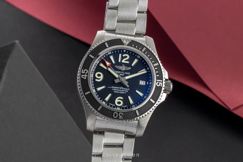 Breitling Superocean steel automatic men's watch A17366021B1A1 [2601155]