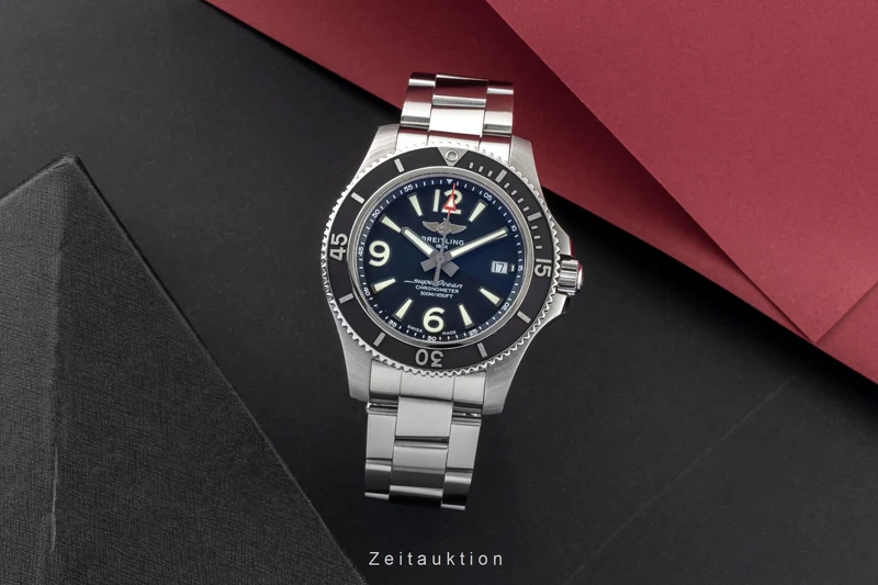 Breitling Superocean steel automatic men's watch A17366021B1A1 [2601155]