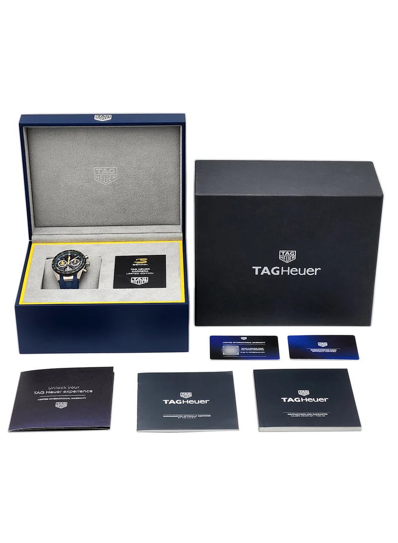 Tag Heuer Carrera Chronograph Tourbillon Extreme Sport X Senna 44mm