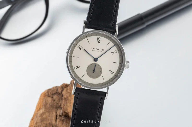Nomos Tangente steel manual winding men's watch 101-Lange [2601098]