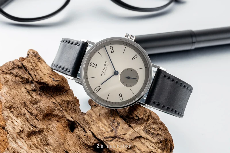Nomos Tangente steel manual winding men's watch 101-Lange [2601098]