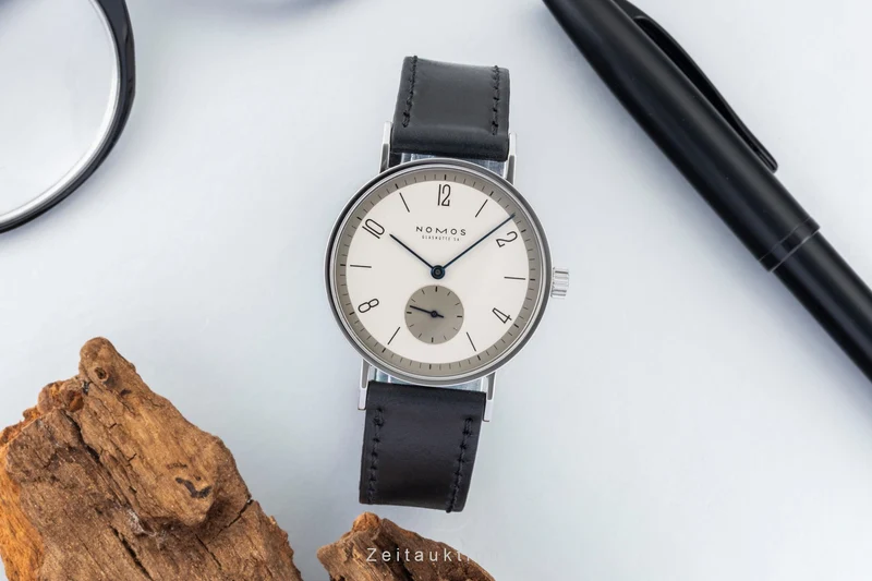 Nomos Tangente steel manual winding men's watch 101-Lange [2601098]