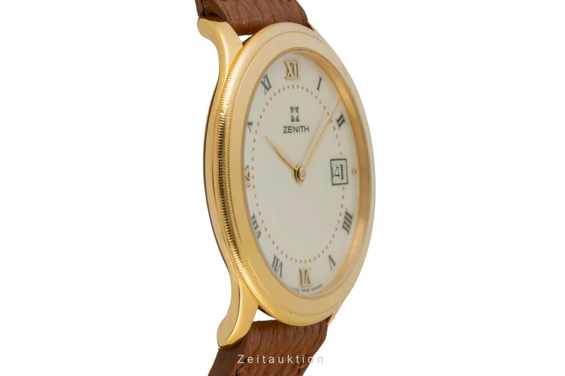 Zenith gilt-brass quartz men's watch 27.0100.385 [2600063]