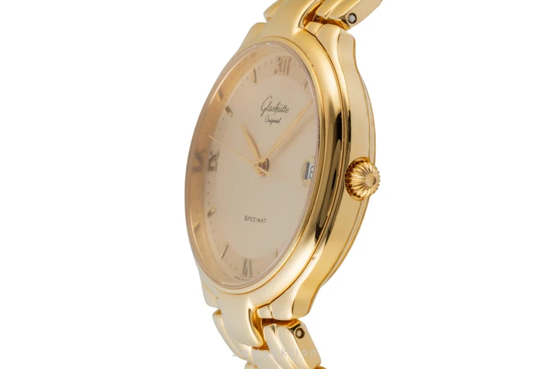 Glashütte Spezimat silver-gilt automatic men's watch [2600087]