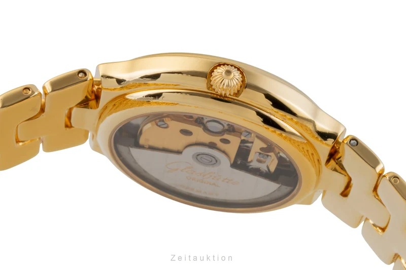 Glashütte Spezimat silver-gilt automatic men's watch [2600087]
