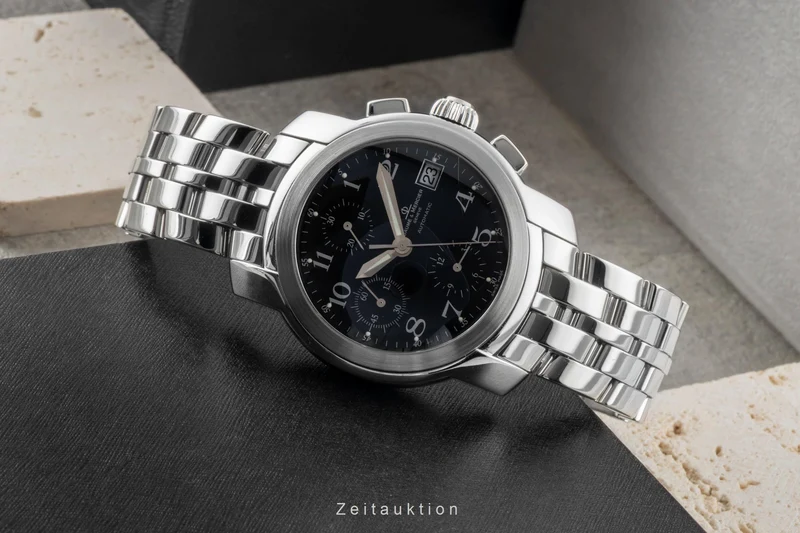 Baume & Mercier Capeland chronograph steel automatic men's watch MV045216 [2600987]