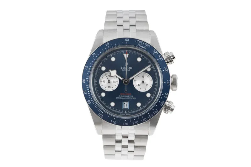 Tudor Black Bay chronograph steel automatic men's watch 79360B-0002 LP: 6230EUR [2600951]
