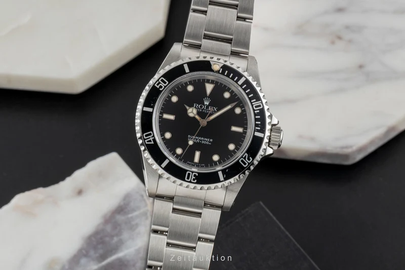 Rolex Submariner steel automatic men's watch 14060 [2600787]
