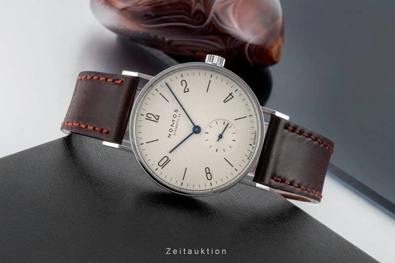 Nomos Tangente steel manual winding men's watch Tangente Einheitspreis 2003 Limited [2601101]