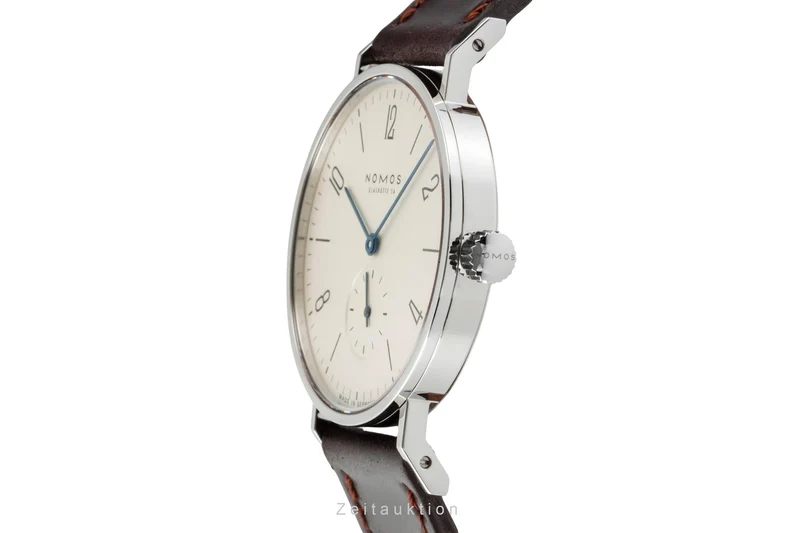 Nomos Tangente steel manual winding men's watch Tangente Einheitspreis 2003 Limited [2601101]