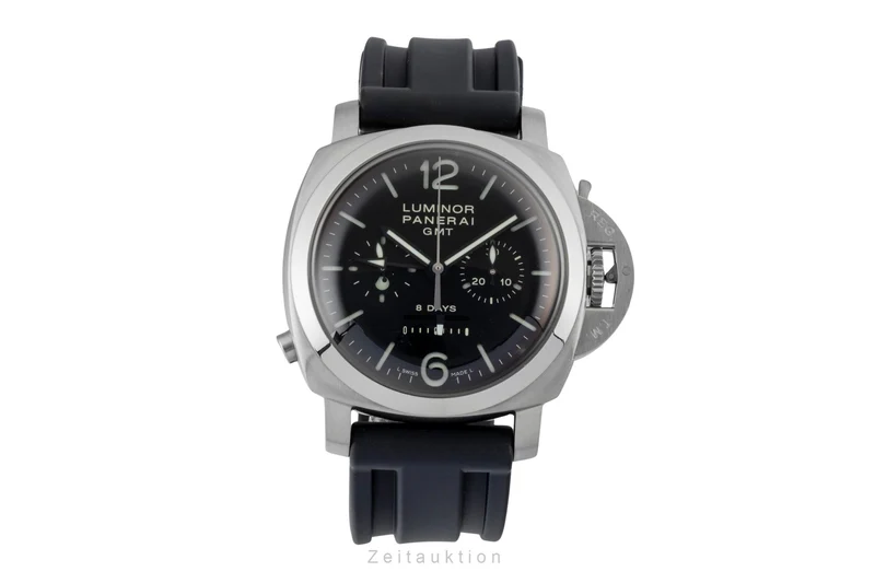 Panerai Luminor GMT chronograph steel manual winding men's watch PAM00275 [2600980]