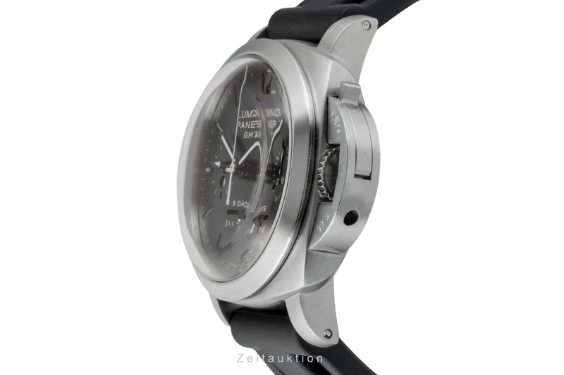 Panerai Luminor GMT chronograph steel manual winding men's watch PAM00275 [2600980]