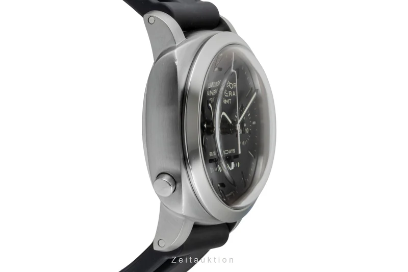 Panerai Luminor GMT chronograph steel manual winding men's watch PAM00275 [2600980]