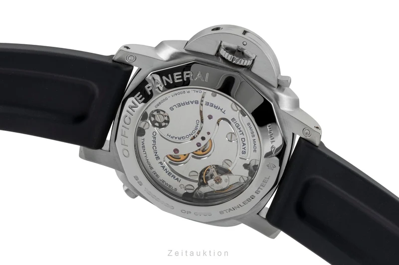 Panerai Luminor GMT chronograph steel manual winding men's watch PAM00275 [2600980]
