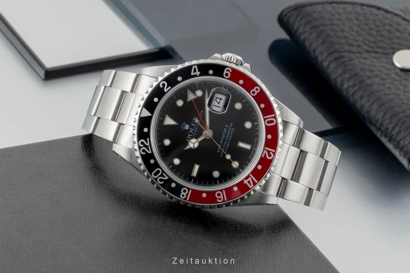 Rolex GMT-Master II steel automatic men's watch 16710 [2601126]