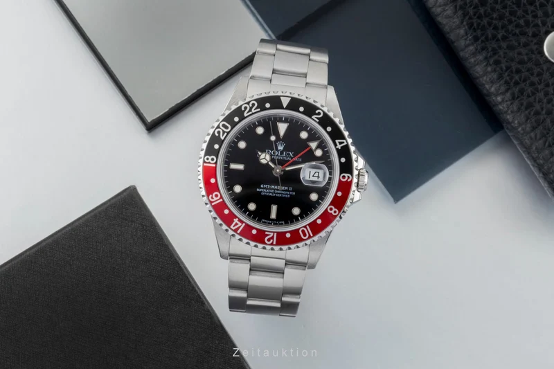 Rolex GMT-Master II steel automatic men's watch 16710 [2601126]