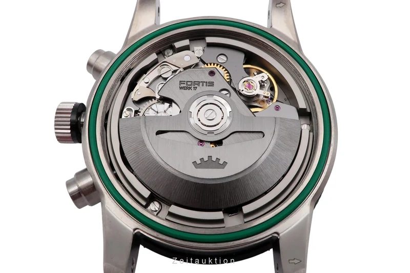 Fortis chronograph titanium automatic men's watch F2040016 LP: 6100EUR Limited [2601179]
