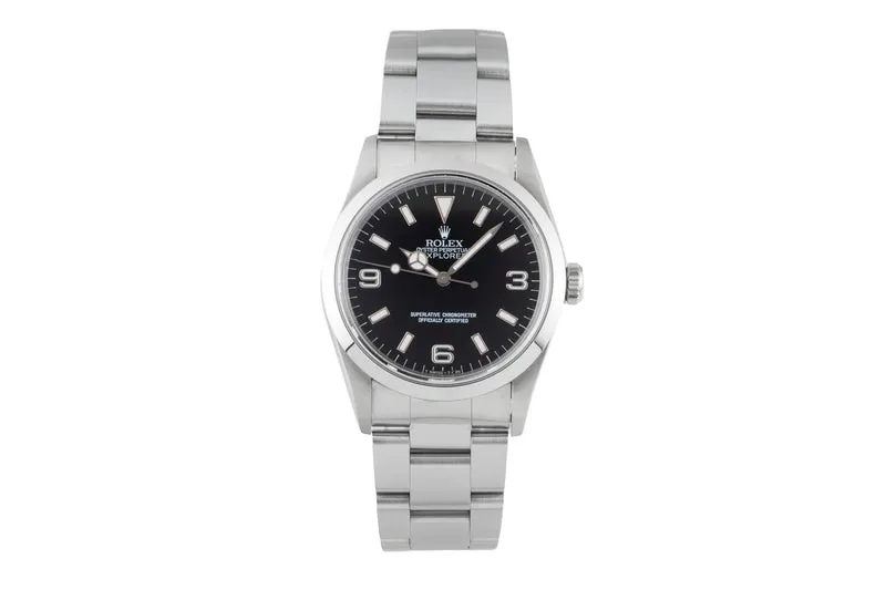 Rolex Explorer steel automatic men's watch 14270 [2600962]