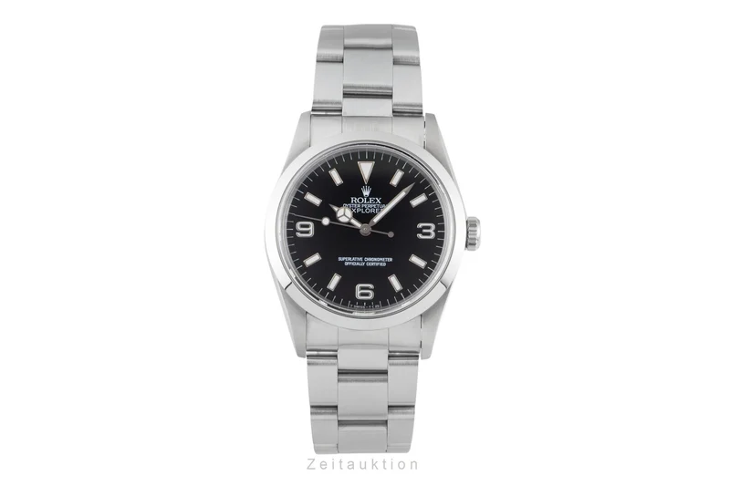 Rolex Explorer steel automatic men's watch 14270 [2600962]