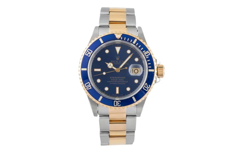 Rolex Submariner steel / gold automatic men's watch 16613 [2601176]